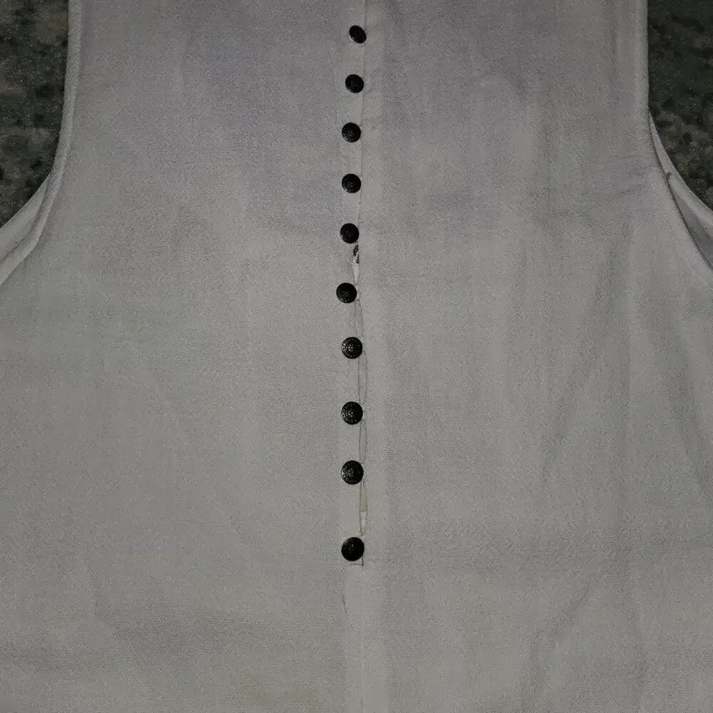Free People White Embroidered Piece || Medium